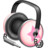 Pinkstar Power headphones Icon